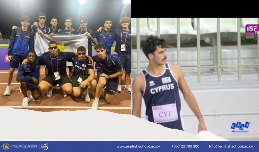 Celebrating Evangelos Petasis’ Success at the Schools World Gymnasiade